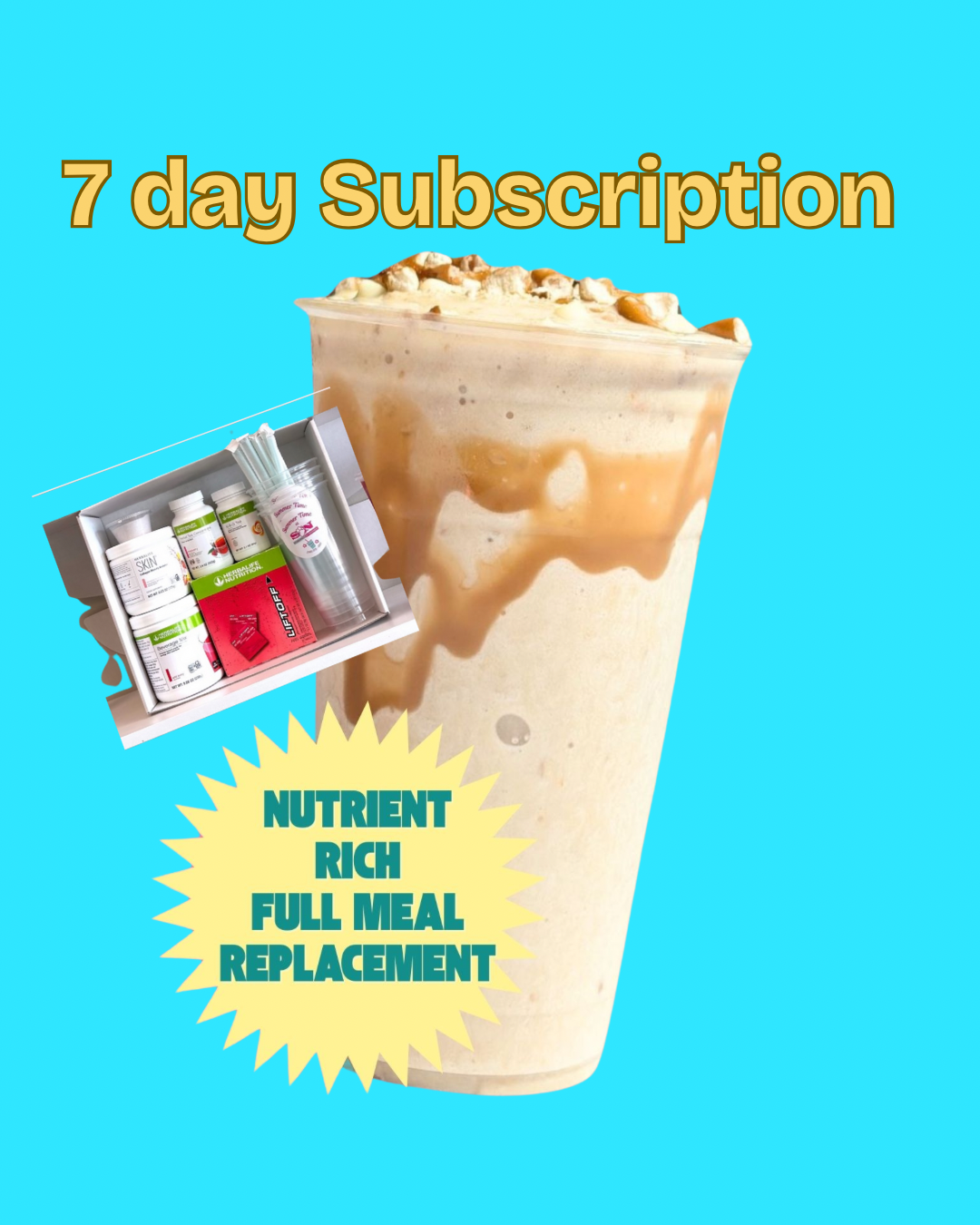 Meal Replacement Shakes 7 Day Supply